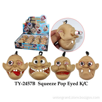 Squeeze Pop Eye Keychain